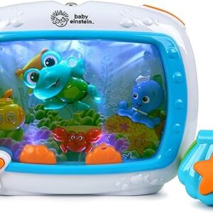 Baby Einstein Sea Dreams Soother Musical Crib Toy and Sound Machine, Newborn and up