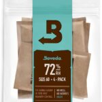 Boveda 72% Two-Way Humidity Control Packs For Wood Humidifier Boxes – Size 60 – 4 Pack – Moisture Absorbers – Humidifier Packs – Hydration Packets...