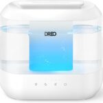 Dreo Humidifiers for Bedroom, Top Fill 4L Supersized Cool Mist Humidifier with Oil Diffuser and Nightlight, 32H Runtime, Quiet Ultrasonic...