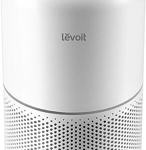 LEVOIT Air Purifier for Home Allergies Pets Hair in Bedroom, Covers Up to 1095 ft² by 45W High Torque Motor, 3-in-1 Filter with HEPA sleep mode,...